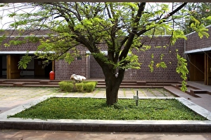 Bharat bhavan designed by architect Charles Correa opened in 1982 at Bhopal in Madhya Pradesh, India, Asia