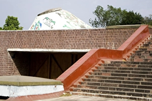 Bharat bhavan designed by architect Charles Correa opened in 1982 at Bhopal in Madhya Pradesh, India, Asia
