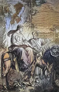 Biblical History, The Flight into Egypt