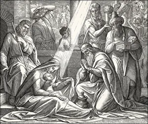 The biblical Magi, by Julius Schnorr von Carolsfeld
