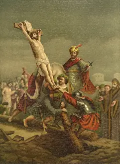 Biblical scene, Bible, Christ and the Crucifixion