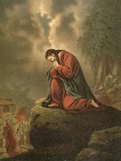 Biblical scene, Bible, Gethsemane