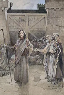 Biblical scene, John and the Galileans