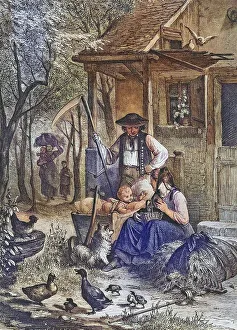 Biblical story, Christian house blessing
