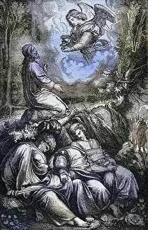 Biblical Story, Jesus Agony on the Mount of Olives