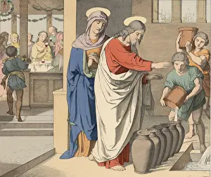 Biblical story, Jesus, first miracle at Cana