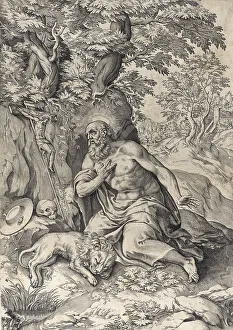 Biblical Story, St. Jerome in the Desert