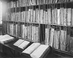 Bibliothek der Kathedrale in Hereford