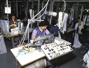 Bielefeld. Textile company ca. 1982