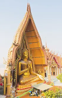 Big golden buddha statue Wat Tham Sua (Tiger Cave Temple)