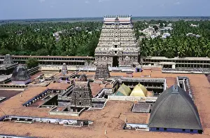 Bird's eye view of Nataraja temple