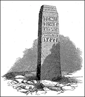 The Black Basalt Obelisk of Salmanassar