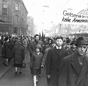 With black flags
