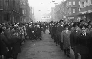 With black flags