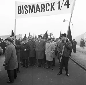 With black flags