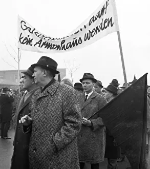 With black flags