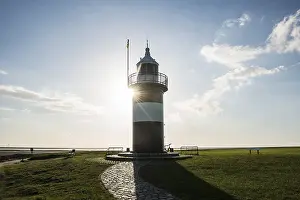Black and white lighthouse, Kleiner Preusse lighthouse