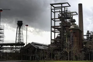 Former blast furnace plant, steelworks