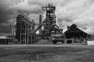 Former blast furnace plant, steelworks