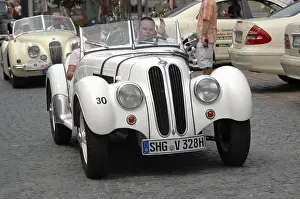BMW 328, vintage car rally 2000 Km through Germany