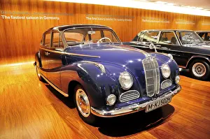 BMW 502 from 1954, BMW Museum, Munich