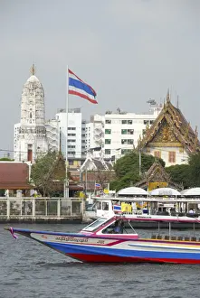 Boat on the Mae Nam Chao Phraya River