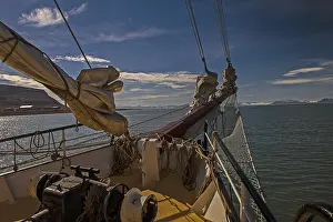 Category Scandinavia Prints: Boat trip on the three-masted sailing ship Antigua through the Isfjorden