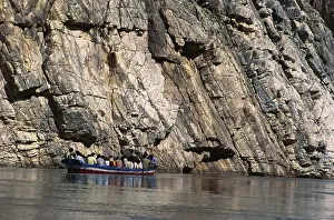 Boating at Marble rocks in river Narmada