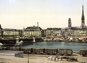 The Boieldieu Bridge in St Sever