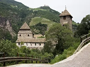 Bolzano, Runkelstein Castle. High castle from 1237