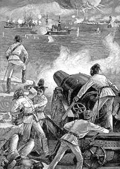 The Bombardment of Alexandria, in 1882