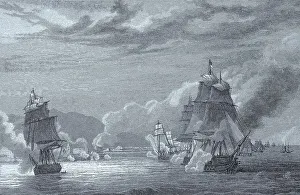 The Bombardment of Algiers by the French Fleet on 3 July 1830