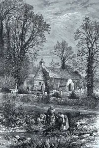 Bonchurch on the Isle of Wight in 1860