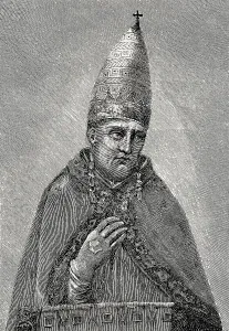 Boniface VIII, 1235, 1303, Pope from 1294 - 1303