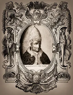 Boniface VIII, was Pope from 1294 to his death in 1303