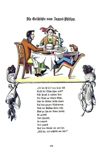 Book illustration, Die Geschichte vom Zappel-Philipp