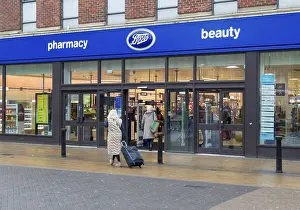 Boots pharmacy chemist shop, High Street