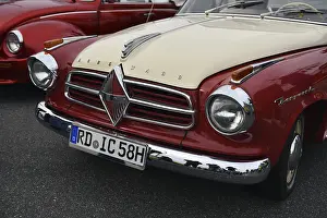 Borgward Isabella at classic car meeting in Busum