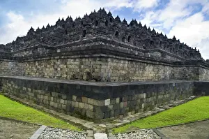 Borobudur Ruins at Yogyakarta, Central Java