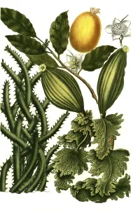Botany, Plants, Guanabanus javanensis and Guajava indica