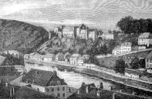 Bouillon, in the southeast of Belgium in the Walloon region