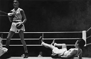 Boxing, Wilson (USA) (left) won against Larrazabel