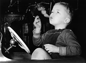 Boy smokes, England, Great Britain