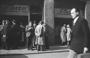 Branch of the exchange center, 1947