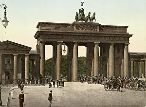 Brandenburg Gate in Berlin, Germany