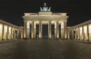 Brandenburger Tor at night, Berlin