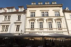 Bratislava, Slovakia. October 2nd 2023 Beautiful architecture of Mestsky Dom Ucastnikov Odboja on Venturska Street