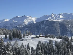 Braunwald ski area and mountains