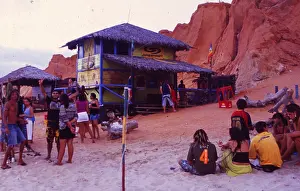 Brazil: At the Freaky Beach of Canoa Quebrada in Ceara<br> Brazil: At the Freaky Beach of Canoa Quebrada in Cara