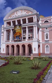 Brazil: The opera in Manaus City in the Amazonas Delta